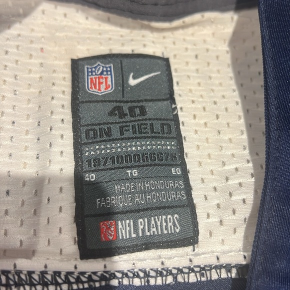 NIKE NFL On Field Tony Romo Jersey size 40 Medium in Men RARE COLLECTOR’S ITEM - Picture 5 of 9